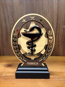 Troféu Madeira MDF Cursos -  Farmácia