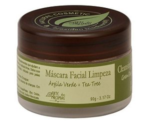 Máscara Facial de Limpeza 90g- Argila Verde