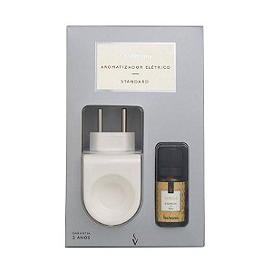 Kit Aromatizador Elétrico Standard Branco com Essência VANILLA