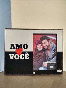 Porta Retrato MFD - Amo você