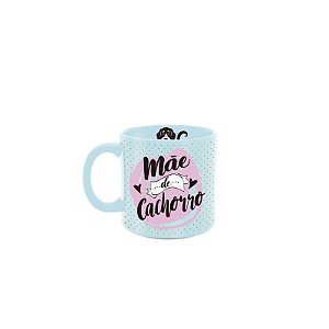 Caneca 100ml cores diversas - Mãe de Cachorro