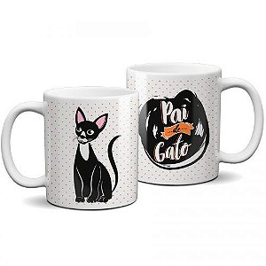 Caneca 360ml Cores Diversas - Pai de Gato