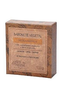 Sabonete Vegetal 100g- Argila Amarela