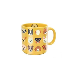 Caneca 100ml cores diversas - Raças de Cachorro