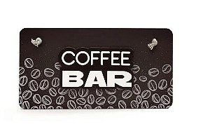 Placa MDF - Coffe Bar