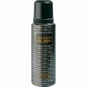 Desodorante Cannon Musk Aerosol 250ml Spray - Masculino
