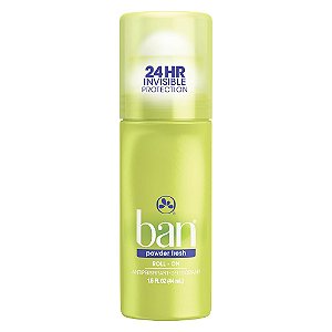 Desodorante Ban Powder Fresh Proteção Invisível Roll-On 44ml