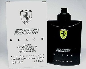 Sem Caixa Scuderia Ferrari Black Eau de Toilette Ferrari 125ml - Perfume Masculino