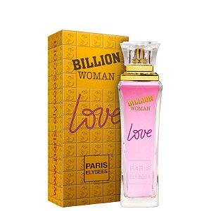 Billion Woman Love Eau de Toilette Paris Elysees 100ml - Perfume Feminino