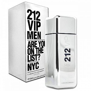 212 VIP Men Eau de Toilette Carolina Herrera 100ml - Perfume Masculino