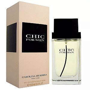 Chic For Men Carolina Herrera Eau de Toilette 60ml - Perfume Masculino