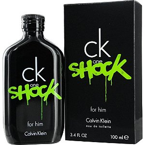 Ck One Shock For Him Calvin Klein Eau de Toilette 100ml - Perfume Masculino