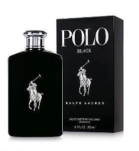Polo Black Ralph Lauren Eau de Toilette 200ml - Perfume Masculino