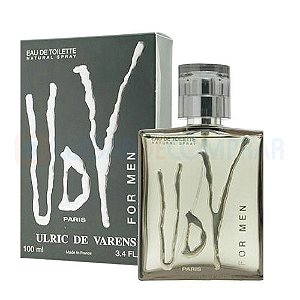 UDV For Men Eau de Toilette Ulric de Varens 100ml - Perfume Masculino