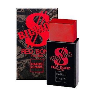 Billion Red Bond Paris Elysees Eau de Toilette 100ml - Perfume Masculino