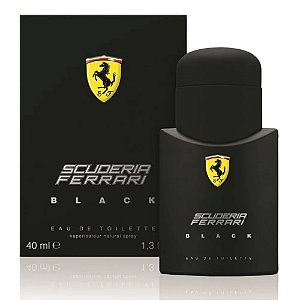 Scuderia Ferrari Black Eau de Toilette Ferrari 40ml - Perfume Masculino
