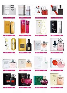 Perfumes Brand Collection Variados Atacado 10 Unidades