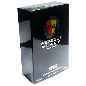 Ferous Black Eau de Toilette iScents 100ml - Perfume Masculino