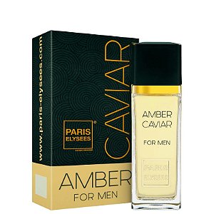 Amber Caviar Eau de Toilette Paris Elysees 100ml - Perfume Masculino