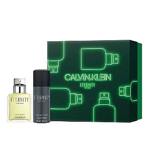 Kit Eternity Calvin Klein Eau de Toilette 100ml + Desodorante 100ml - Masculino