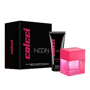 Kit Colcci Neon Girls Eau de Toilette 100ml + Loção Corporal 100ml - Feminino
