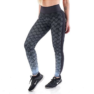 Calça Legging Cristais Azuis