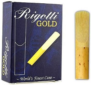 Palhetas Rigotti Gold 3 Light - Sax Soprano (Caixa com 10) + CD Resumo (Angelo Torres)