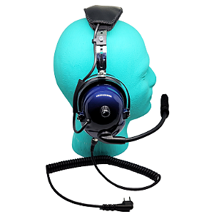 Fone headset para rádio aeronáutico aviação com PTT iCOM A14 a16 A22 A24 A3 A6 Ic-a16 Ic-a25