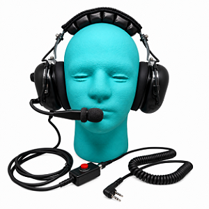 Fone headset para rádio aeronáutico aviação com PTT iCOM A14 a16 A22 A24 A3 A6 Ic-a16 Ic-a25
