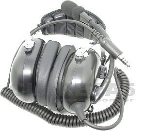 Headset de helicóptero, fone para piloto aluno ou profissional PPH PCH INVA, passageiro