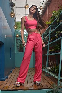 CALÇA LINHO PINK