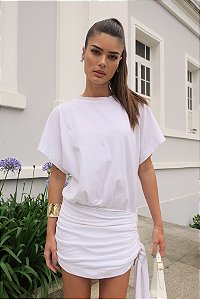 VESTIDO BRANCO AMARRAÇÃO