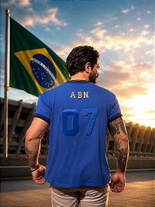 CAMISETA PERSONALIZADA COPA AZUL