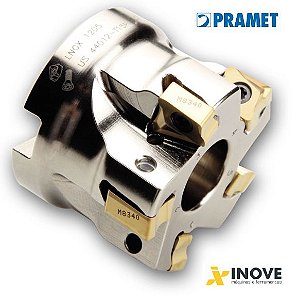 CABEÇOTE 90º PARA INSERTO LNGX 12 Ø80 6 CORTES DORMER PRAMET