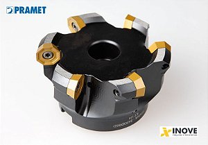 CABEÇOTE FACEAMENTO PARA INSERTO ODMT 05 Ø80 7 CORTES DORMER PRAMET