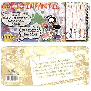 Convite Smilinguido Culto Infantil