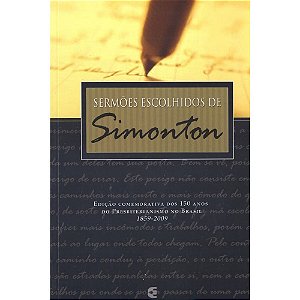 Sermões Escolhidos de Simonton, Ashbel Green Simonton - Cultura Cristã
