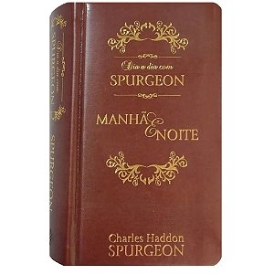 Dia a Dia com Spurgeon Edição Luxo Couro, Charles Spurgeon - Pão Diário
