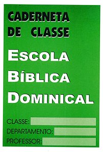 Caderneta de Escola Dominical Ad Santos