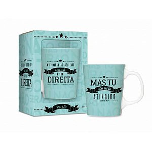 Caneca de Porcelana - Salmos 91.7