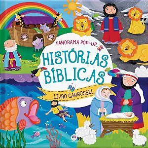 Panorama Pop-Up Histórias Bíblicas Livro Carrossel