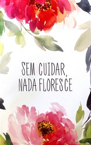 Quadro MDF Grande - Sem Cuidar - Sem Cuidar