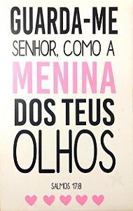 Quadro MDF Grande - Guarda-Me Senhor