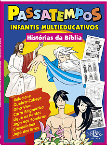Passatempos Infantis Multieducativos Histórias da Bíblia
