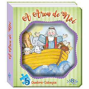Janelinha Lenticular Bíblica A arca de Noé