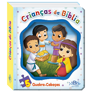 Janelinha Lenticular Bíblica Crianças da Bíblia