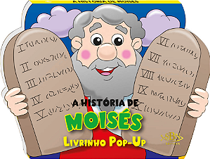 Livrinho Pop-Up História de Moisés