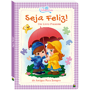 Seja Feliz em Quebra-Cabeça