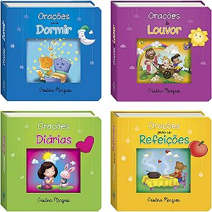Kit Orações para Crianças - Coleção Deus é Dez - 4 Livros