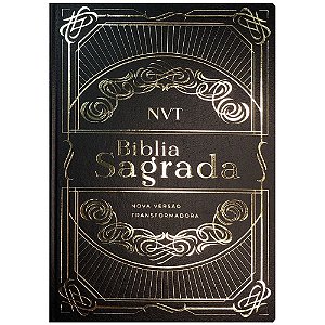 Bíblia NVT Letra Grande - Preta Semi Luxo